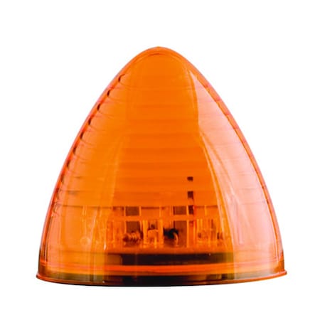 Optronics 2.5in. 8-Led Beehive Style Yellow Marker/Clearance Light MCL23AB